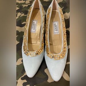 Versace Women's Lime Green with Gold Chain